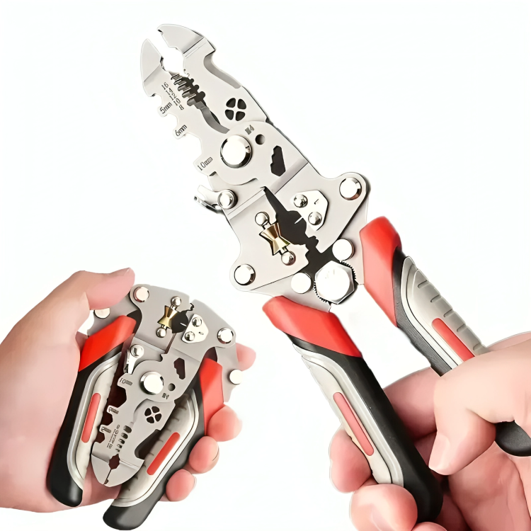 GripMax™ – Alicate 7 em 1 Inteligente de Alta Precisão