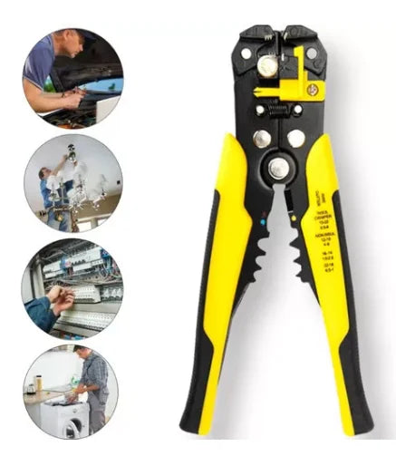 WireMaster 5 em 1 – Alicate Automático Decapador e Crimpador