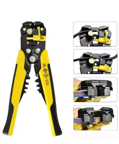 WireMaster 5 em 1 – Alicate Automático Decapador e Crimpador