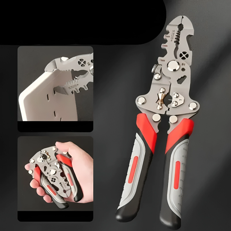 GripMax™ – Alicate 7 em 1 Inteligente de Alta Precisão