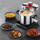 SafeCook™ Panela De Pressão - Aço Inoxidável Anti Explosão (+ BRINDE)