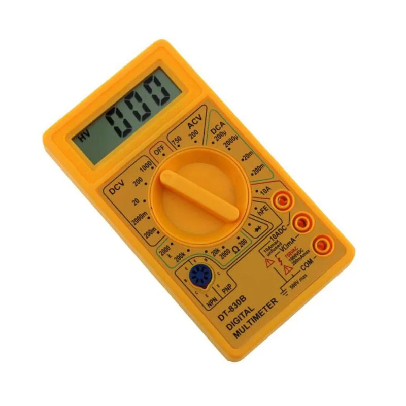 TechMeter DT-830 – Multímetro Digital com Bateria 9V