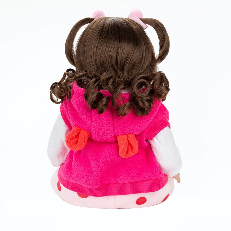 Boneca Bebê Reborn de Silicone Realista BabyReborn