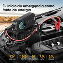 Safe Charger 2.0™ - Carregador de Bateria + Compressor de Ar