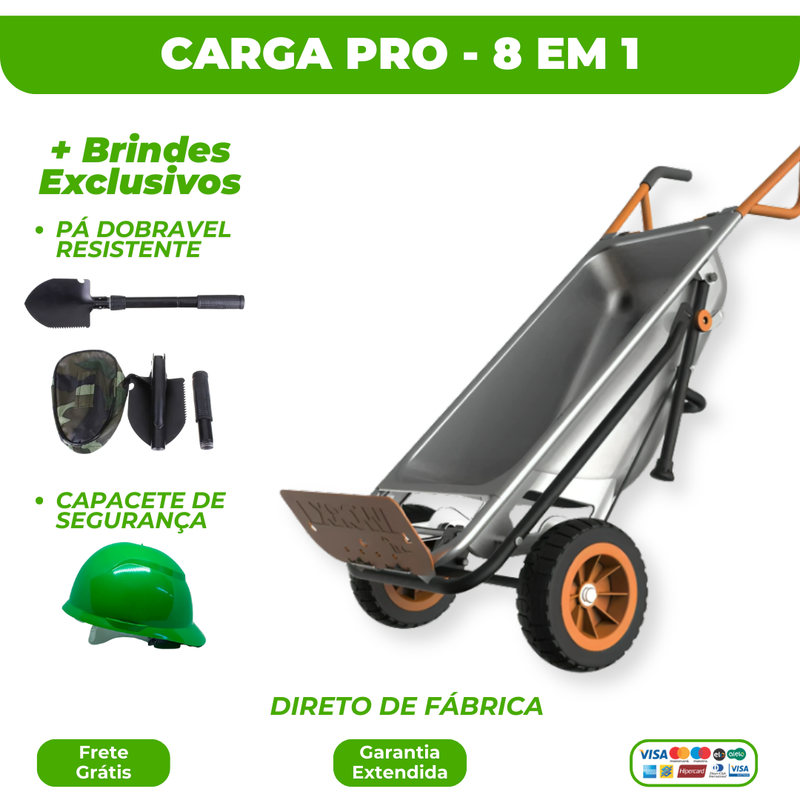 CargaPro™ - Carrinho de Transporte 8 em 1 (+ Brindes)